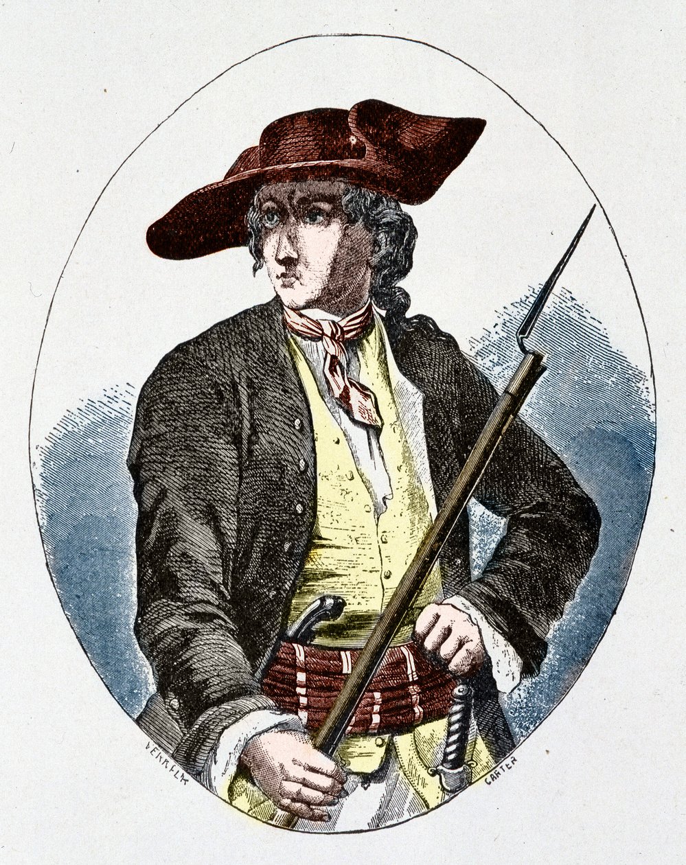 Louis Mandrin (1725 - 1755) contrebandier français - Unknown artist