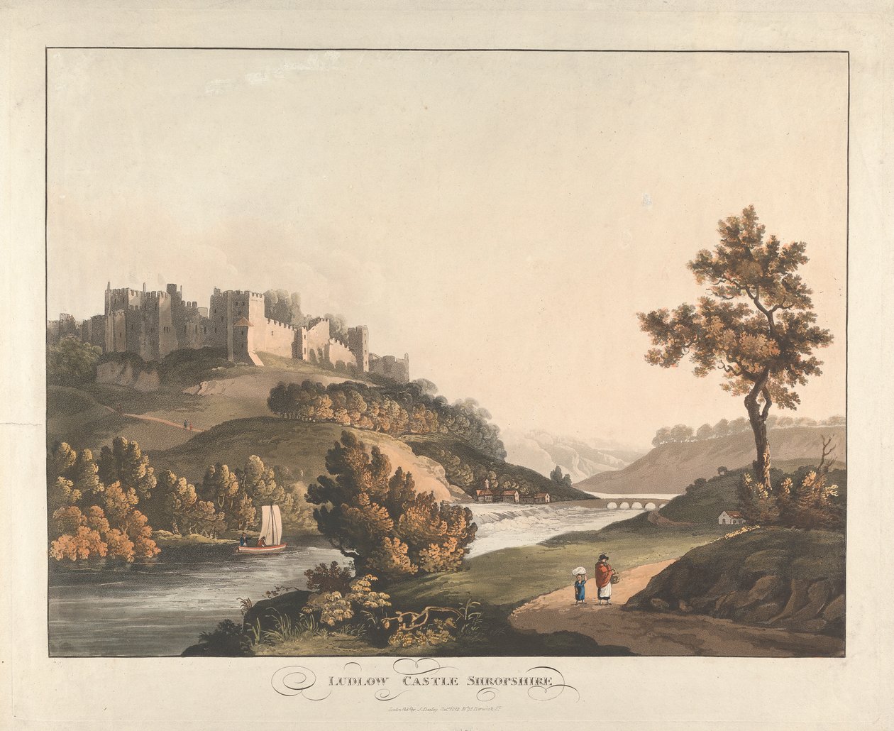 Château de Ludlow, Shropshire - Unknown artist