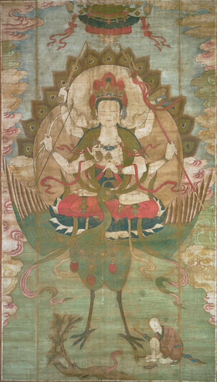 Mahamayuri Vidyaraja - Unknown artist
