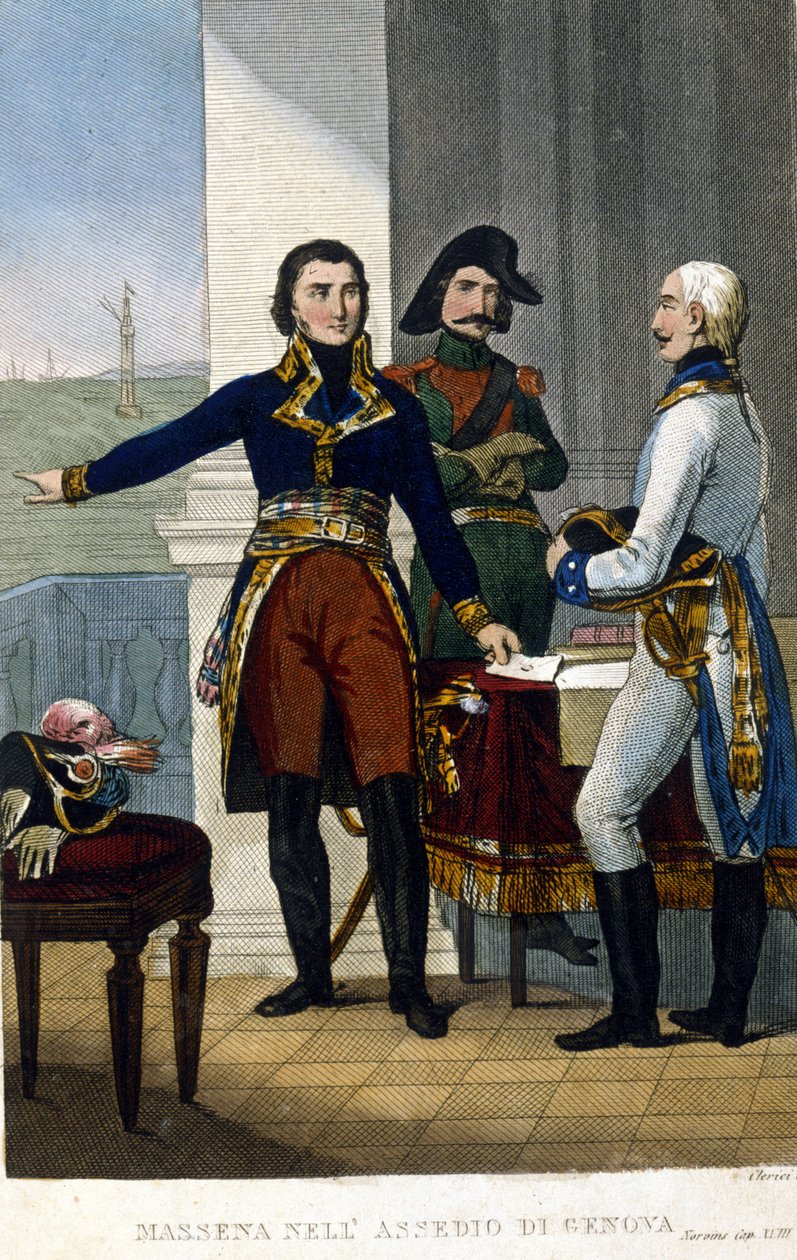 Maréchal André Masséna (1756-1817) au siège de Gênes en avril 1800 - Unknown artist