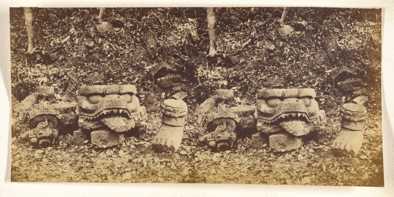 [Ruines mayas ou atzec] - Unknown artist