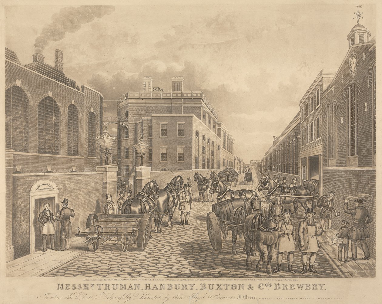 Brasserie de Messieurs Truman, Hanbury, Burton & Co. - Unknown artist