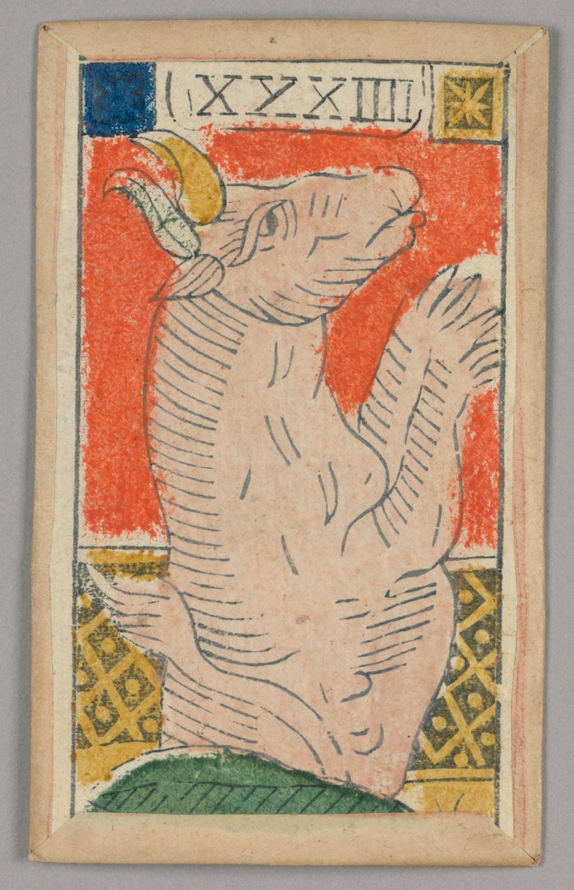 Carte à jouer Minchiate (Tarot) - Unknown artist