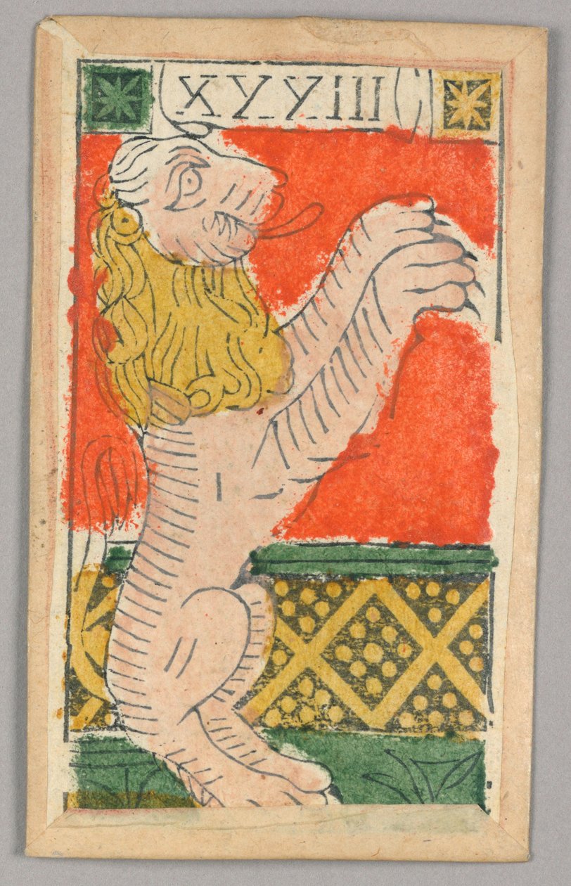 Carte à jouer Minchiate (Tarot) - Unknown artist