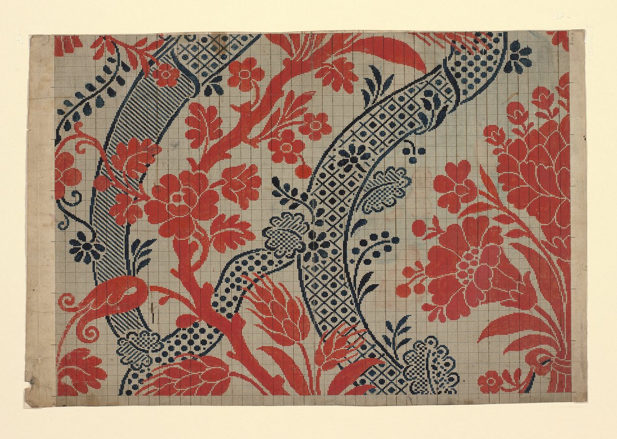Mise-en-carte (Point-paper) - Unknown artist