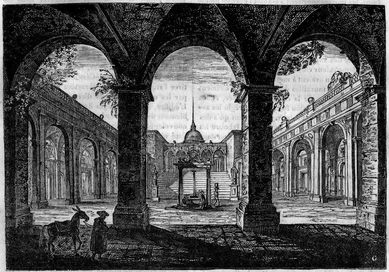 Abbaye de Montecassino (Monte Cassino, Mont Cassin, Mont Cassin) - Unknown artist