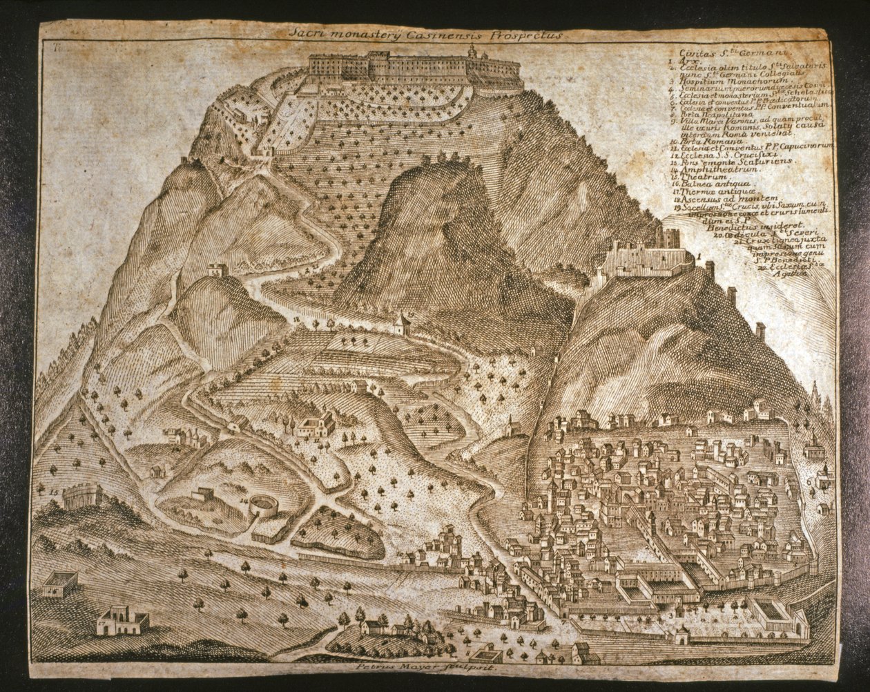 Montecassino : Le Monastère - Unknown artist