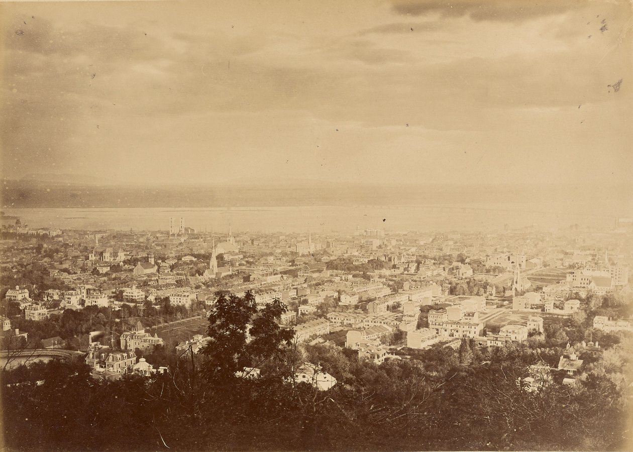 Montréal, panorama - Unknown artist