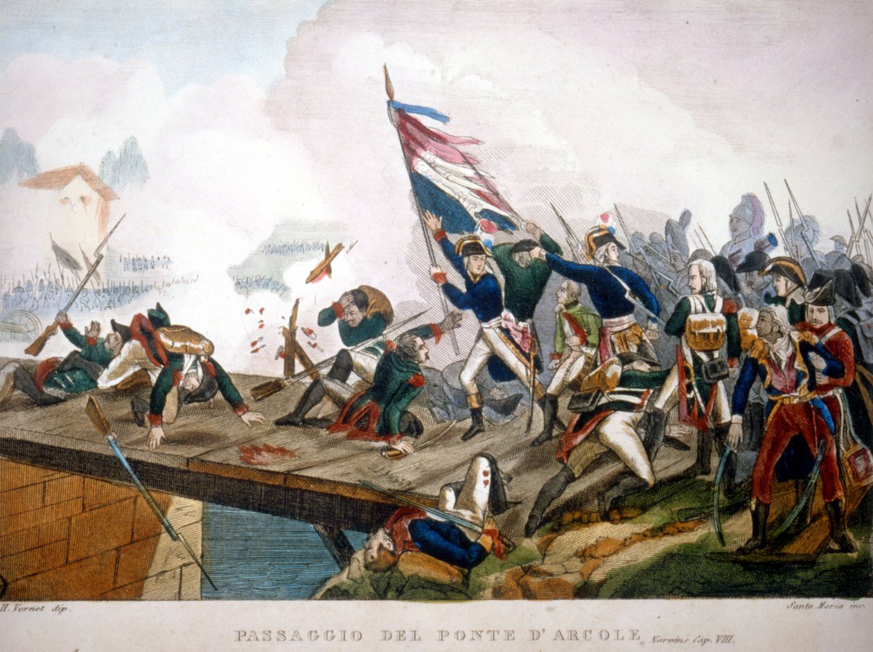 Napoléon Bonaparte au Pont d