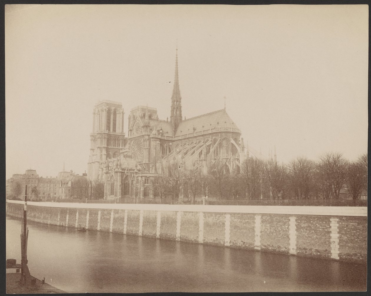 [Notre-Dame vue de la Seine] - Unknown artist