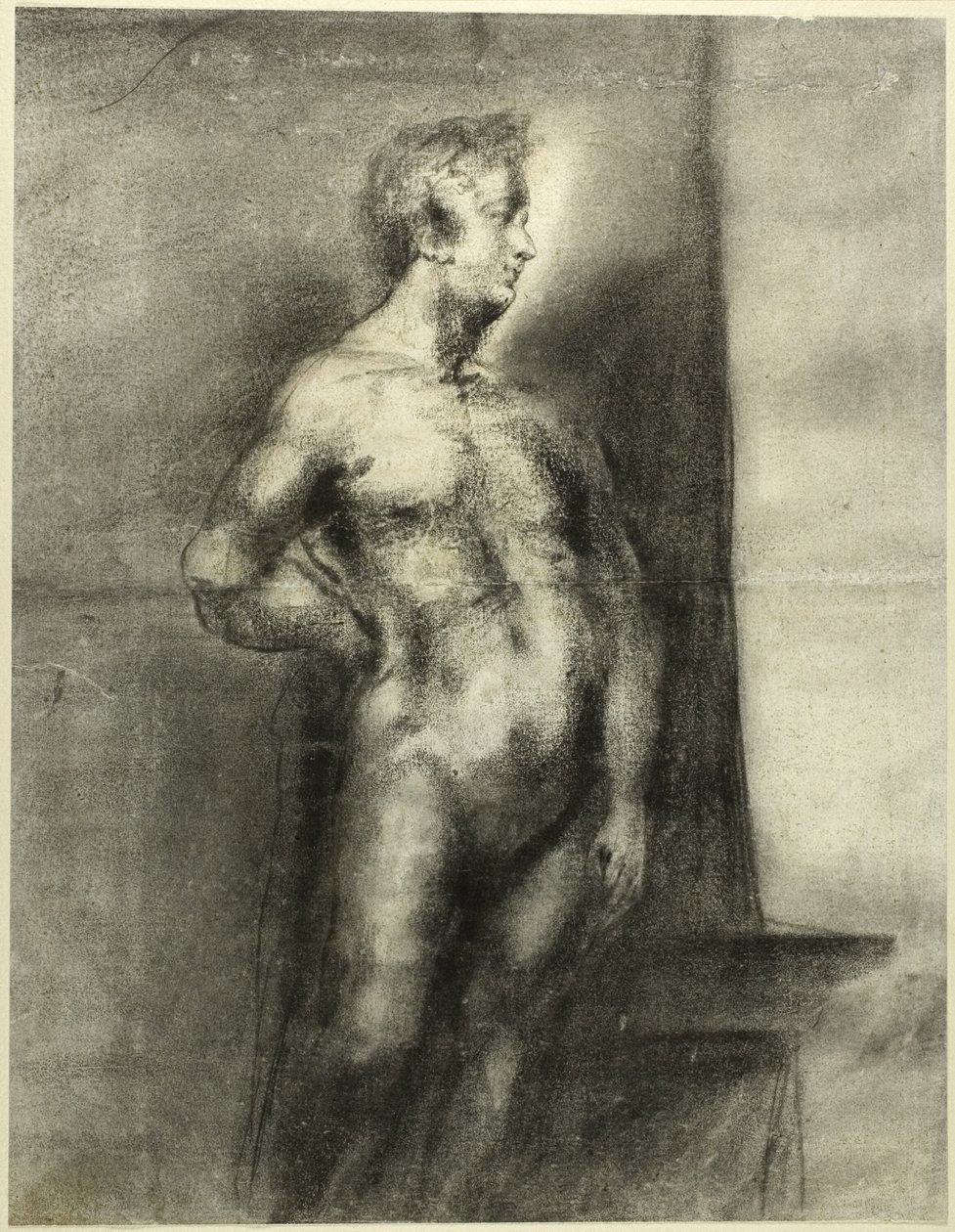 Figure masculine nue - Unknown artist