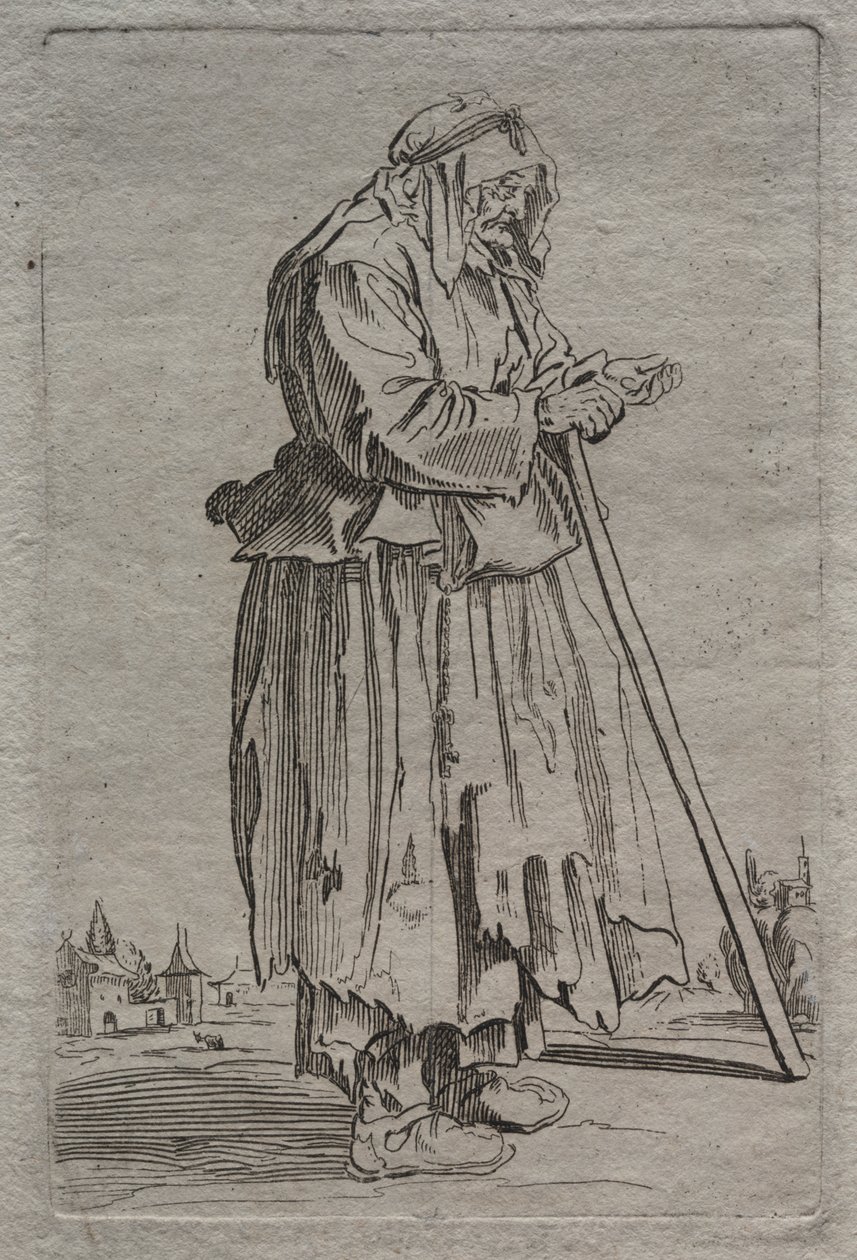 Vieille Mendiante - Unknown artist