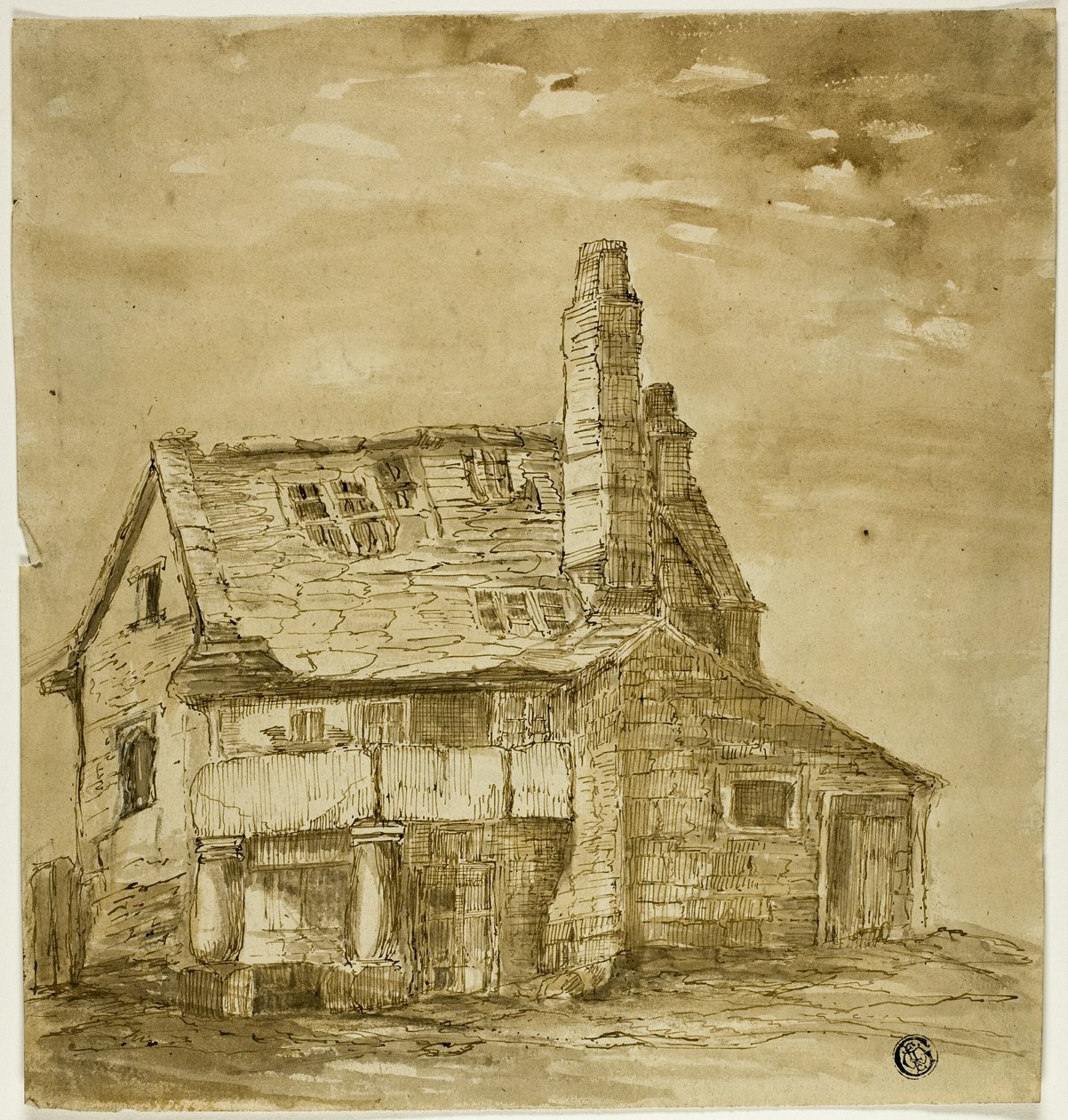 Ancienne ferme - Unknown artist