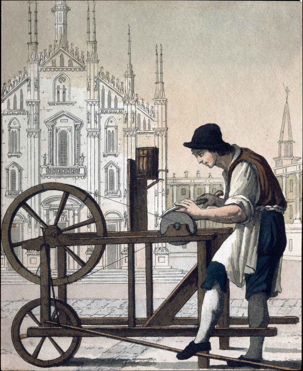 Vieux métier : le rémouleur - Unknown artist