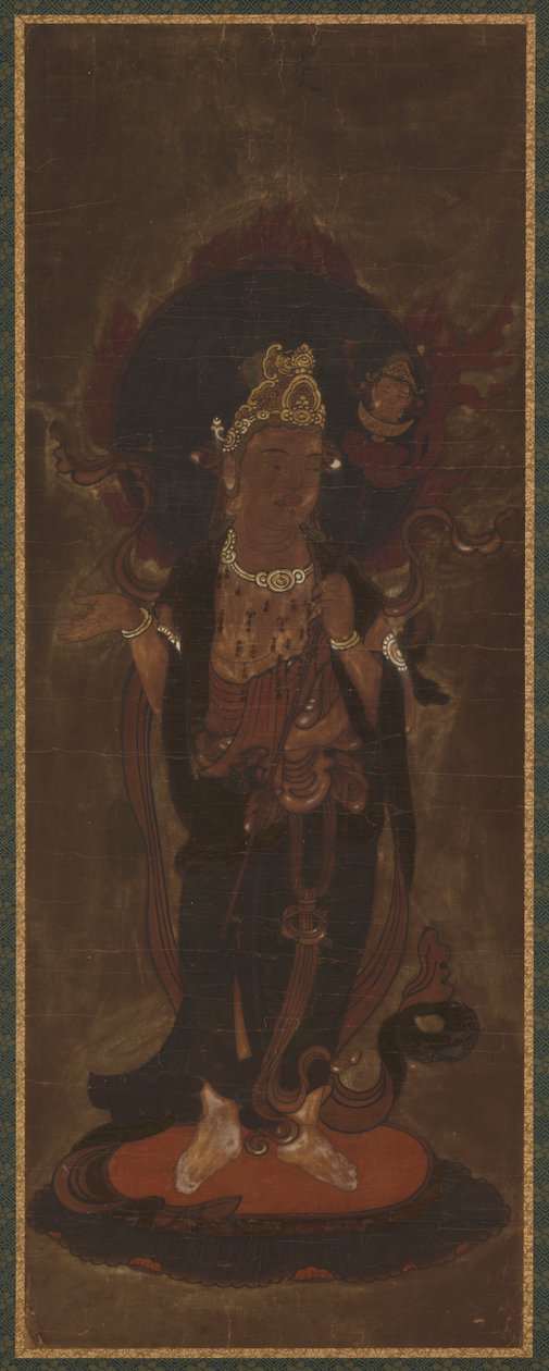 Un des douze deva : Emma-ten (Yama ou Suyama-deva ?) - Unknown artist