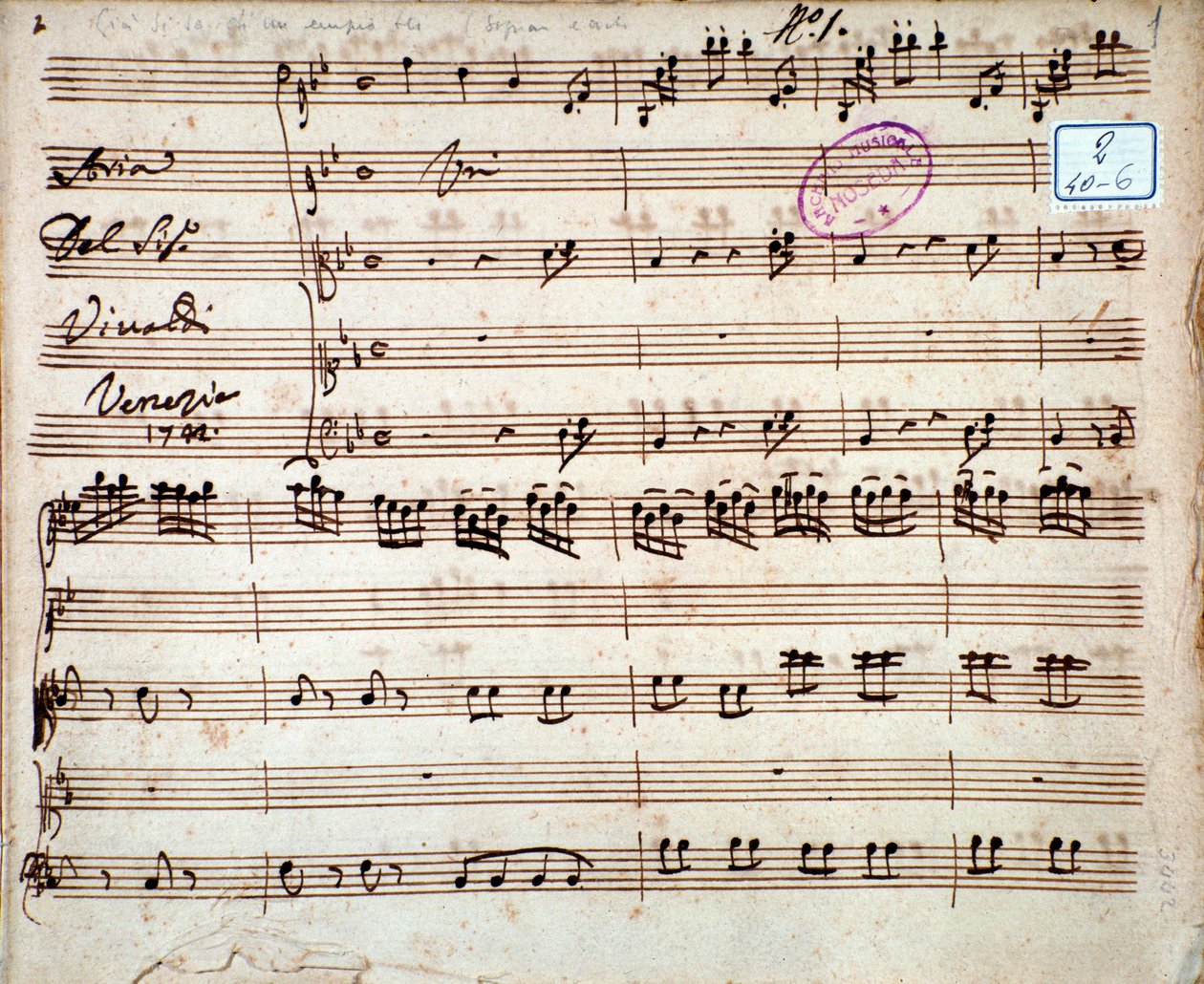 Page de partition musicale de Gia si sa ch