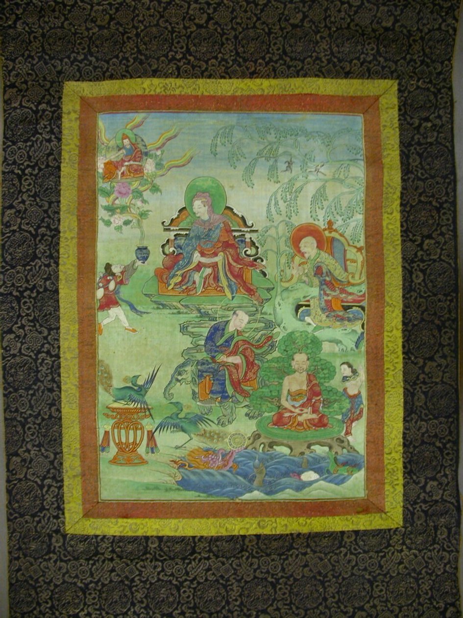 Bannière peinte (Thangka) d