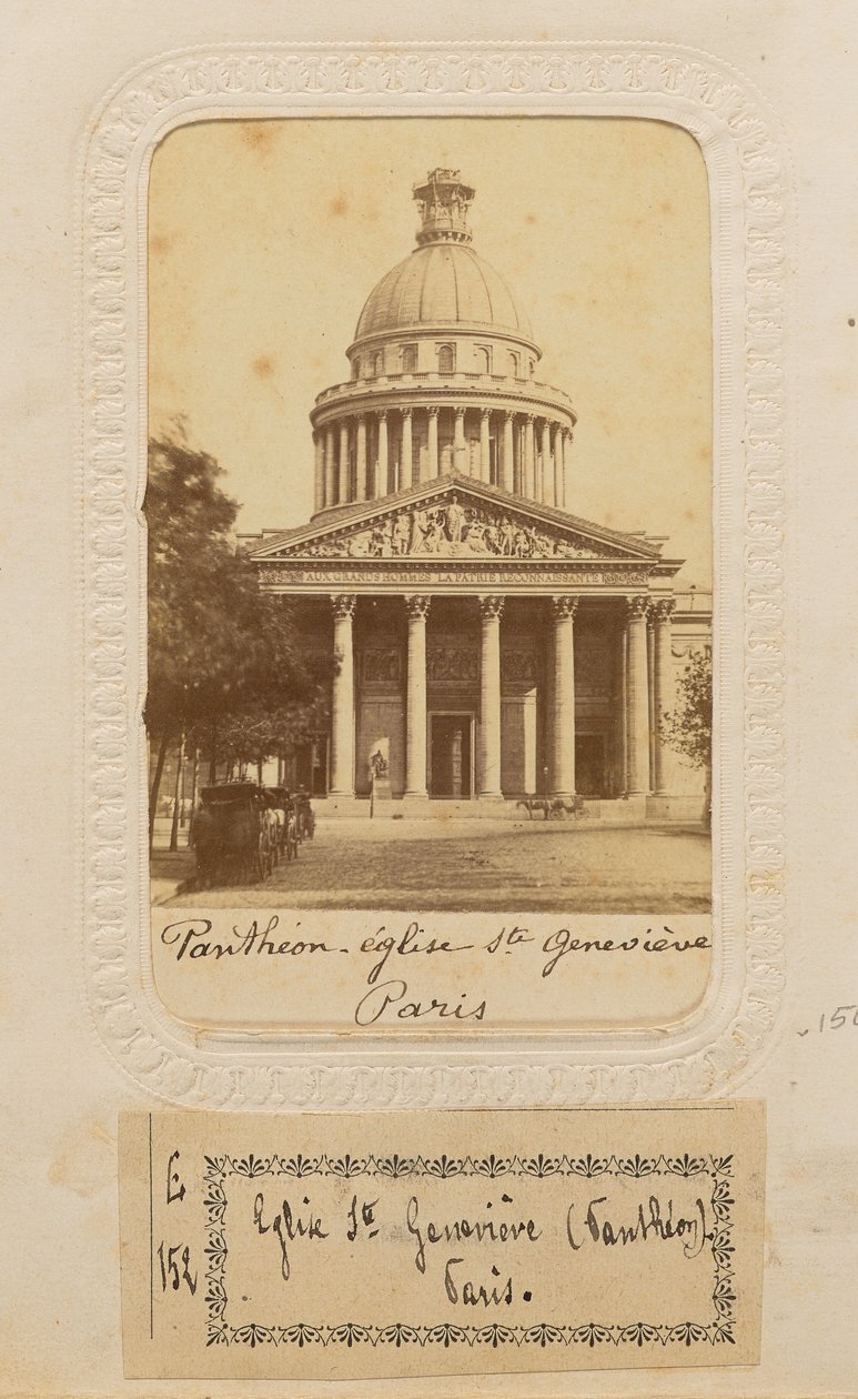 Panthéon - église Sainte Geneviève, Paris - Unknown artist