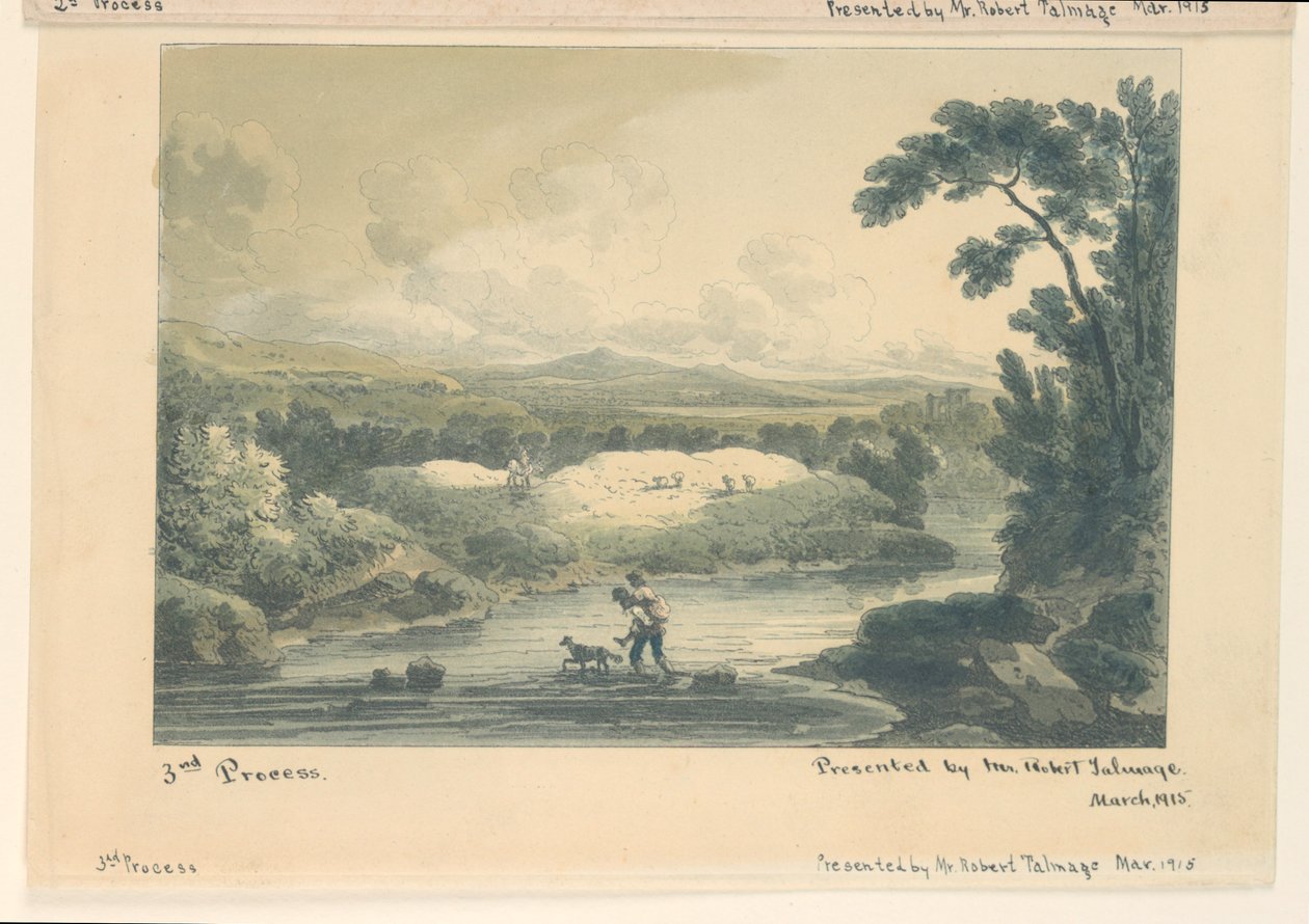 Scène Pastorale, 3ème Processus - Unknown artist