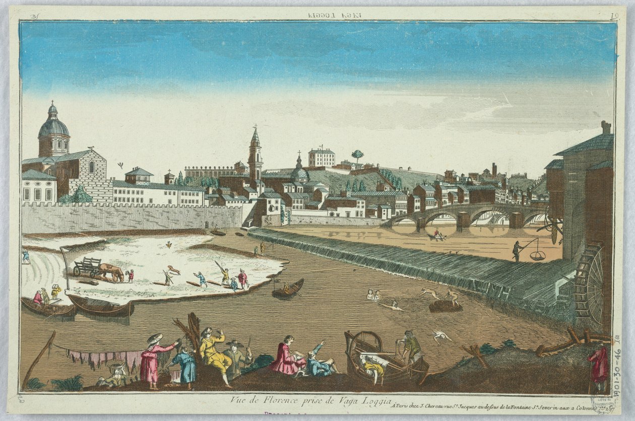 Vue de Florence prise de Vaga Loggia, 19 - Unknown artist