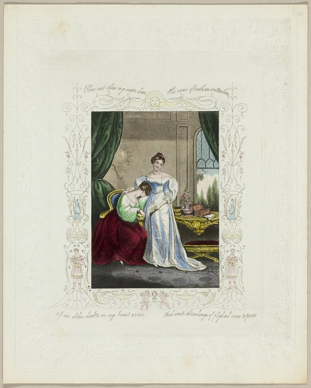 Pine Not Thus My Sister Dear (valentin) - Unknown artist