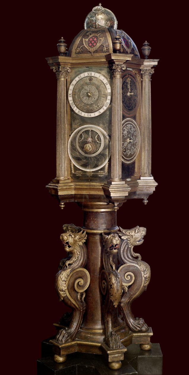 Horloge planétaire (machine astronomique). XVIe siècle. Musée Guimet. - Unknown artist