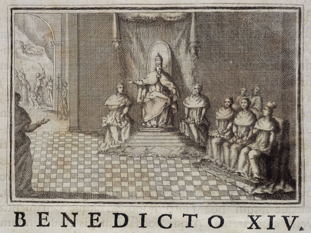 Pape Benoît XIV (1740-1758) dans "Annales de l