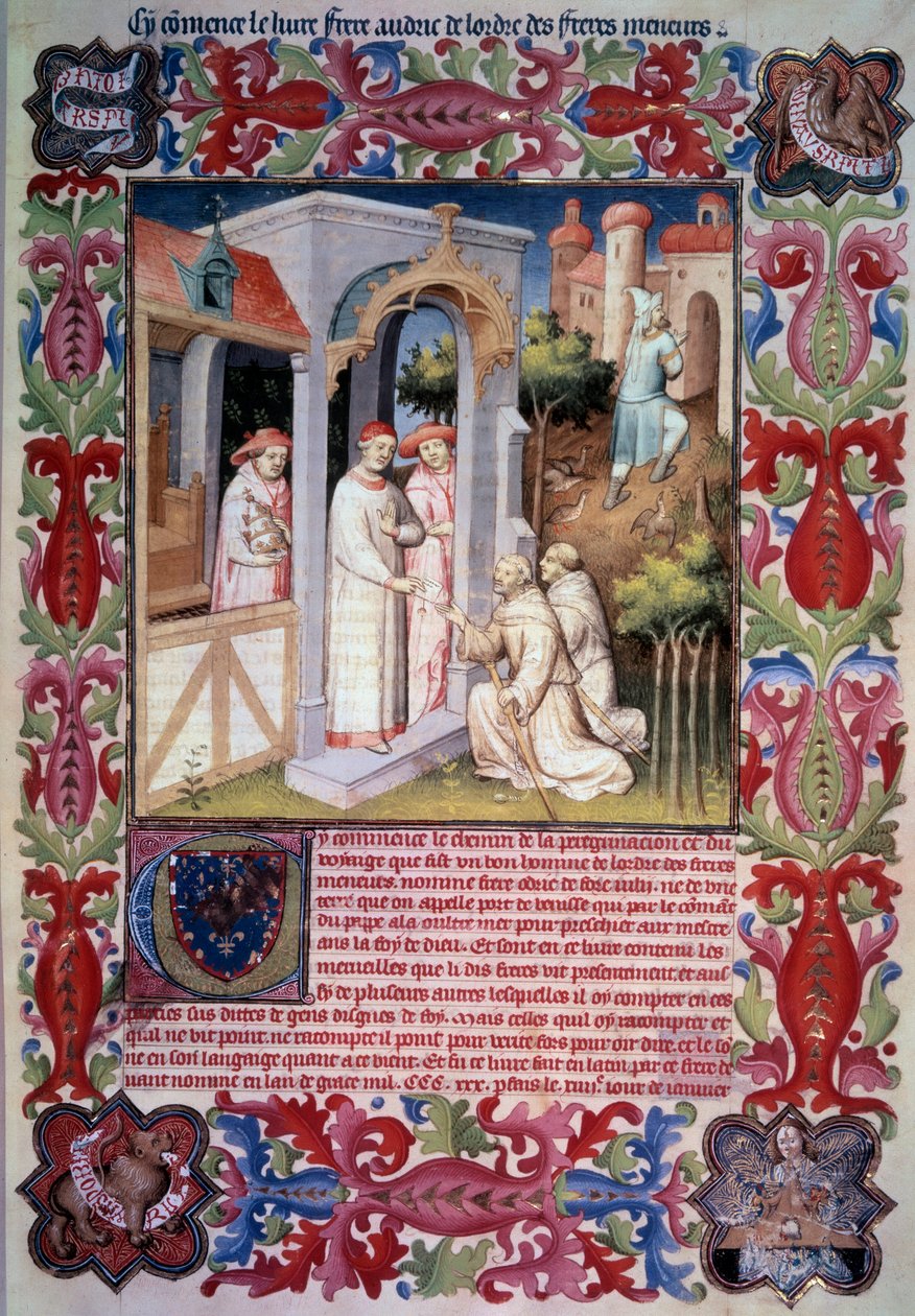 Le pape Jean XXII confie à Odoric de Pordenone (Franciscain) la mission d