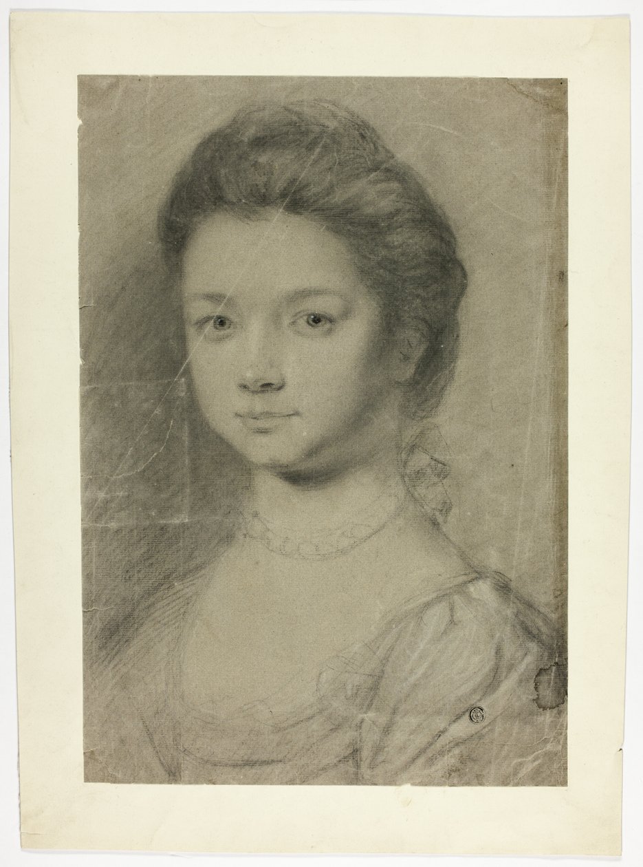 Buste de jeune femme - Unknown artist