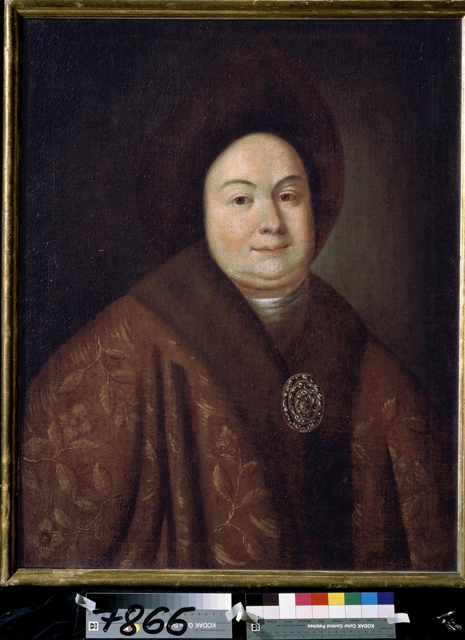 Portrait de la tsarine Eudoxia Feodorovna Lopukhina, l