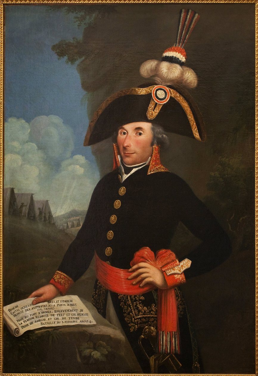 Portrait d'André Masséna (1758-1817, Duc de Rivoli et Prince d'Essling ...