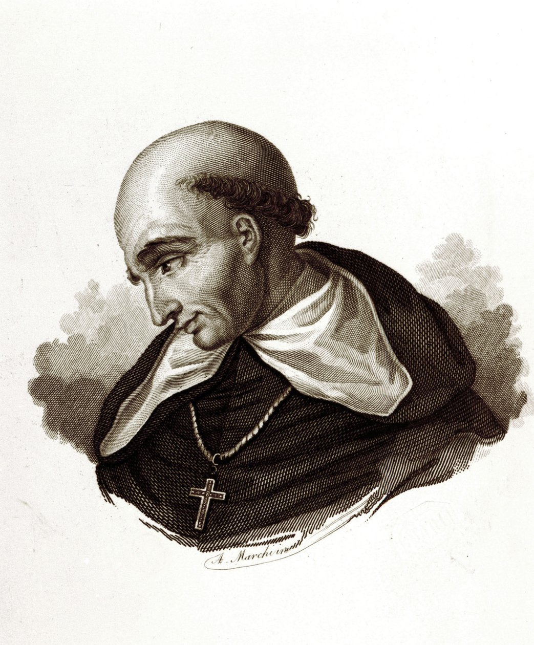 Portrait de Bartolomé de Las Casas (1474-1566). - Unknown artist