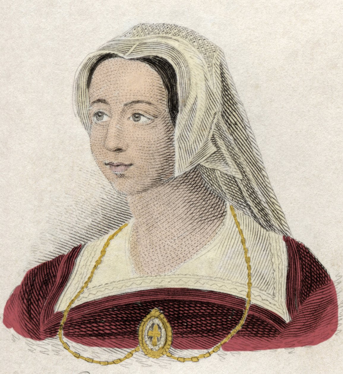 Portrait de Catherine Parr (ou Parre) - Unknown artist