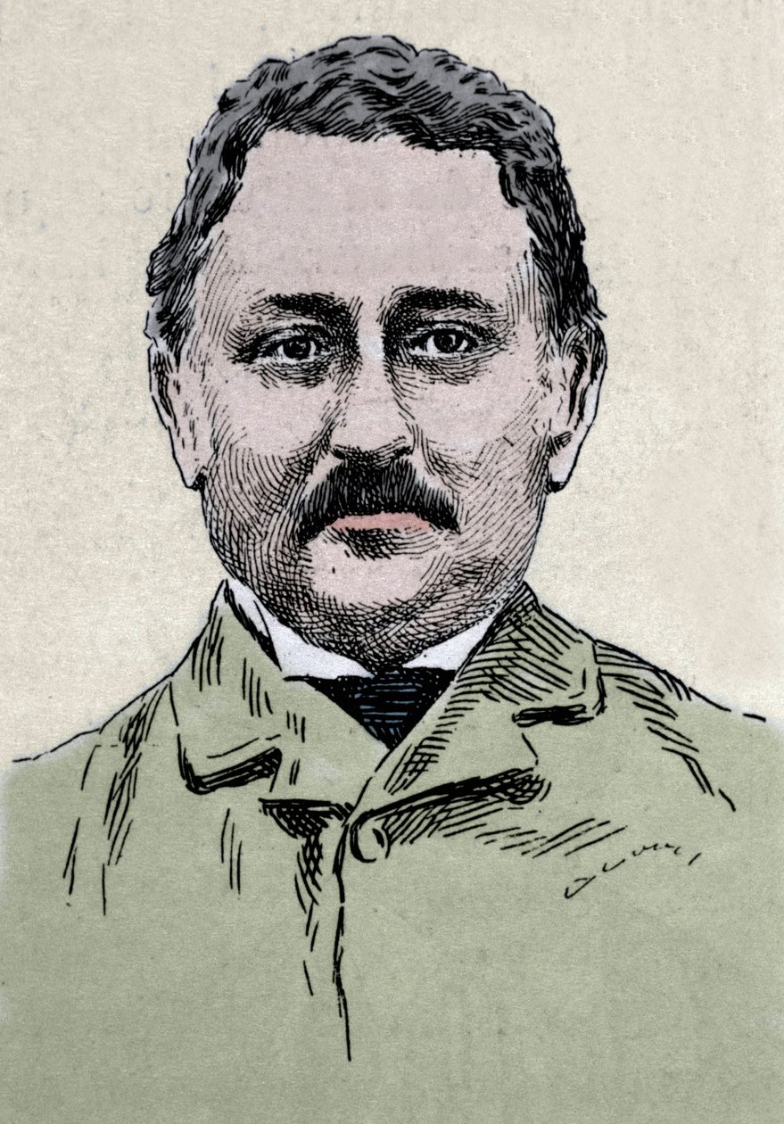 Portrait de Cecil John Rhodes (1853-1902) homme d