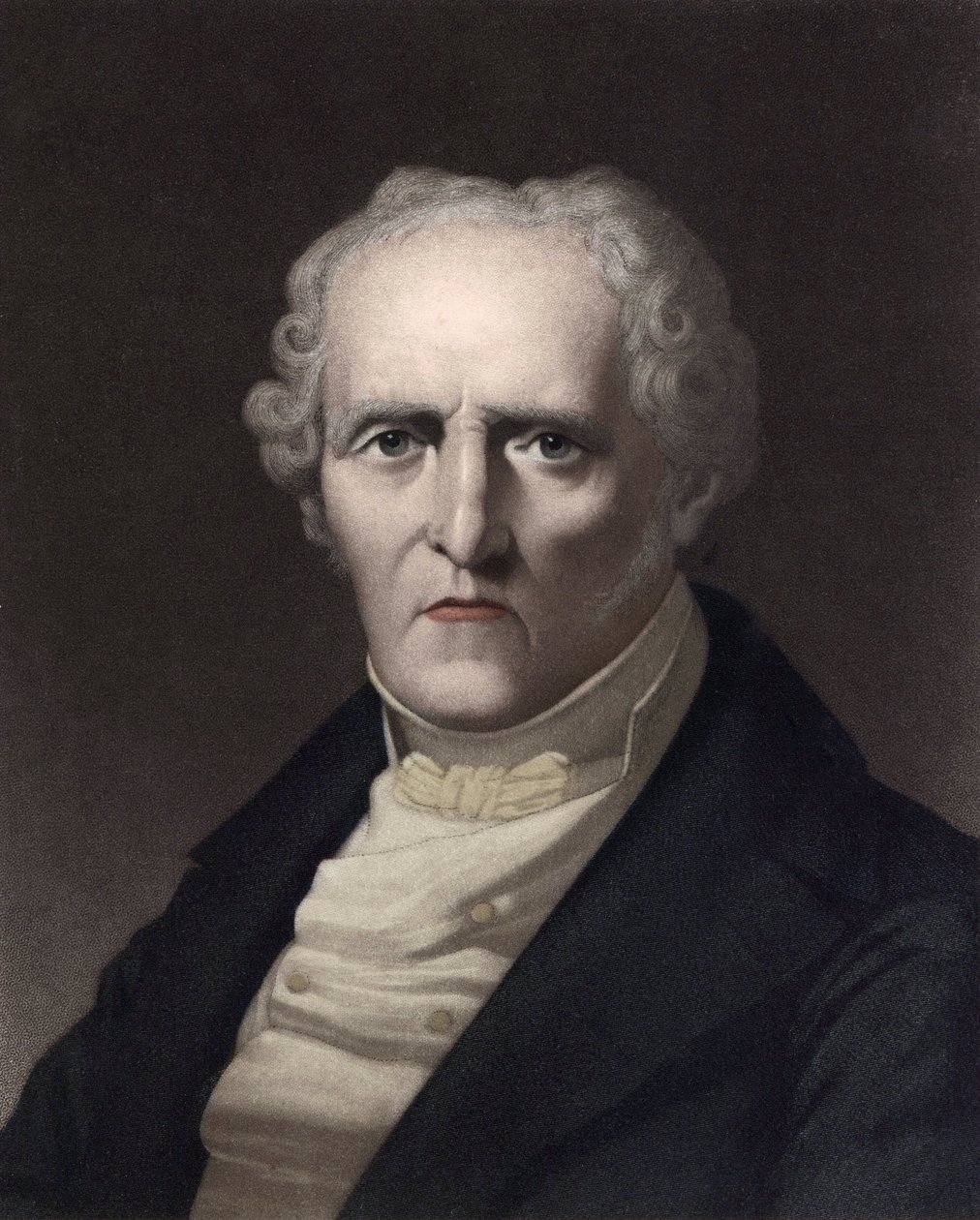 Portrait de Charles Fourier (1772-1837), théoricien socialiste français - gravure - Unknown artist