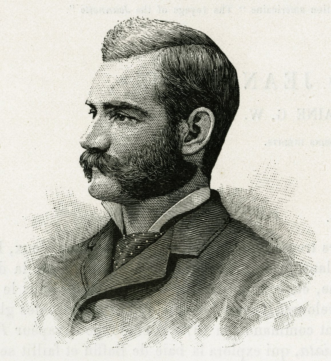 Portrait de Danenhower, second lieutenant de l