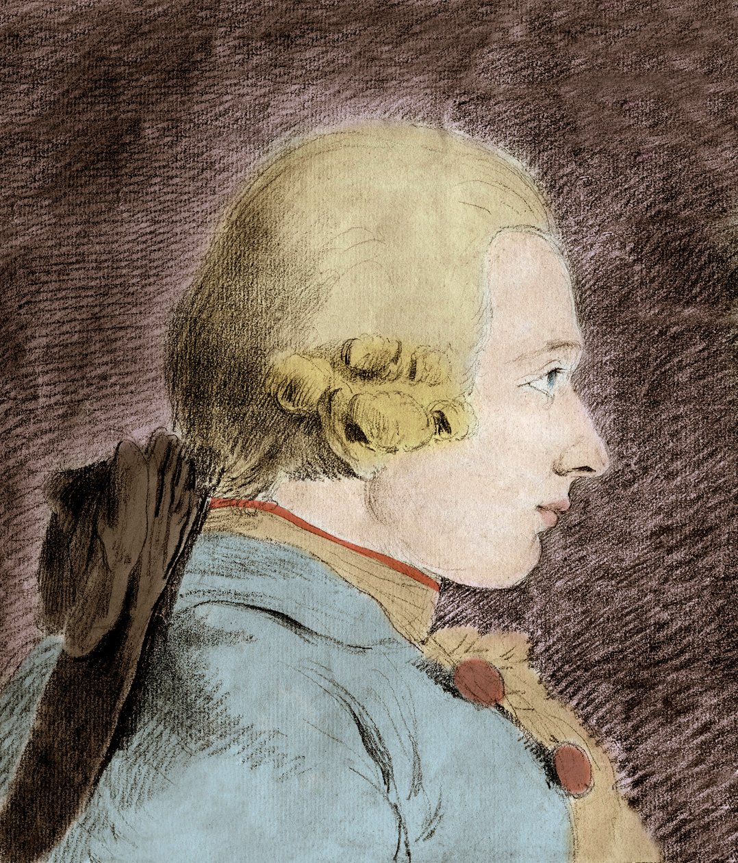 Portrait de Donatien Alphonse François de Sade (1740-1814) (Marquis de Sade) - d