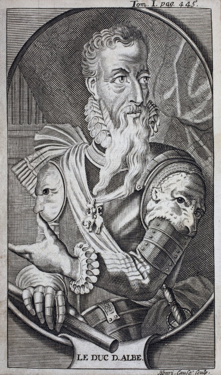 Portrait de Ferdinand Alvare de Tolède (1507-1582) Troisième duc d