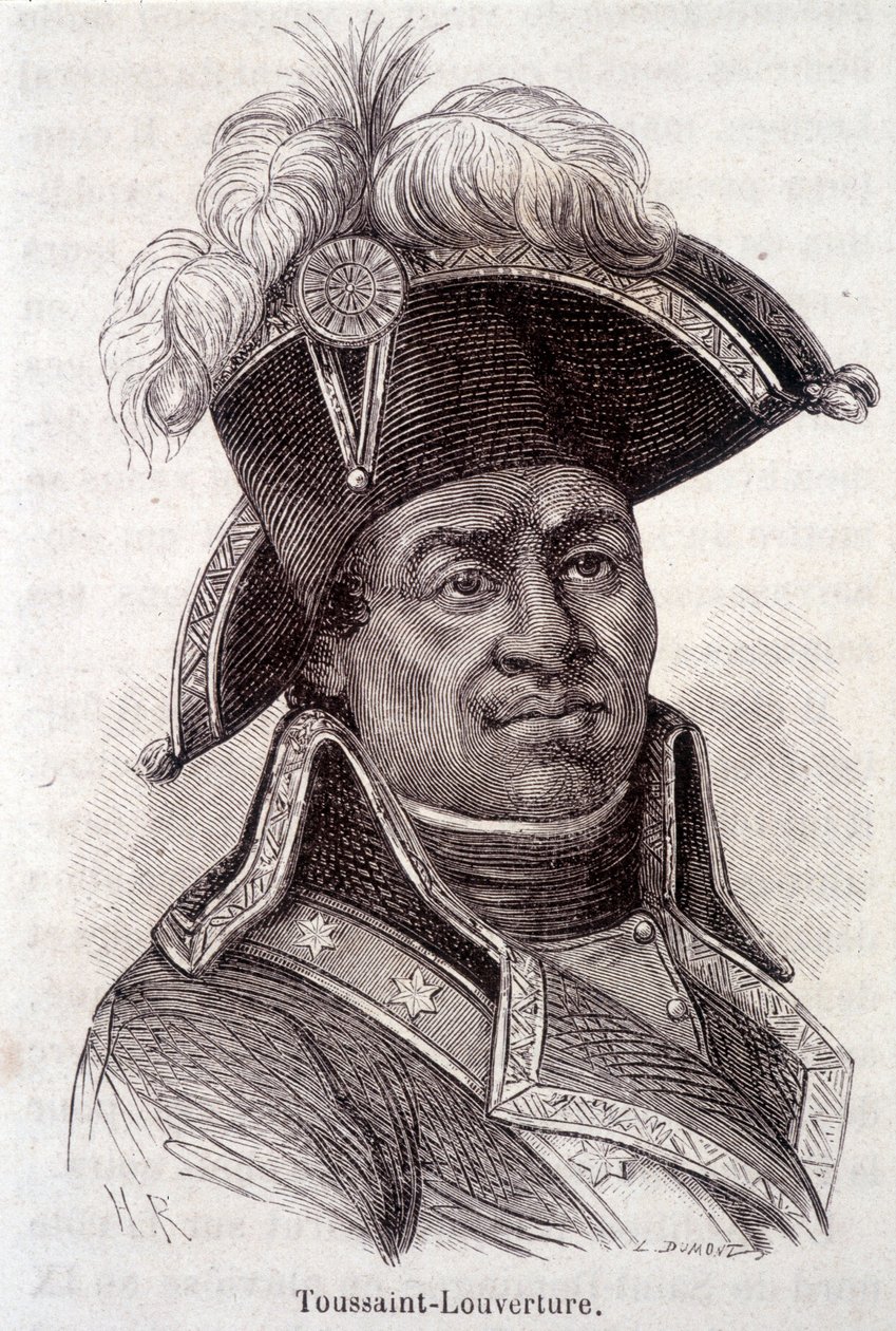 Portrait de François Dominique Toussaint dit "Toussaint-Louverture" - Unknown artist