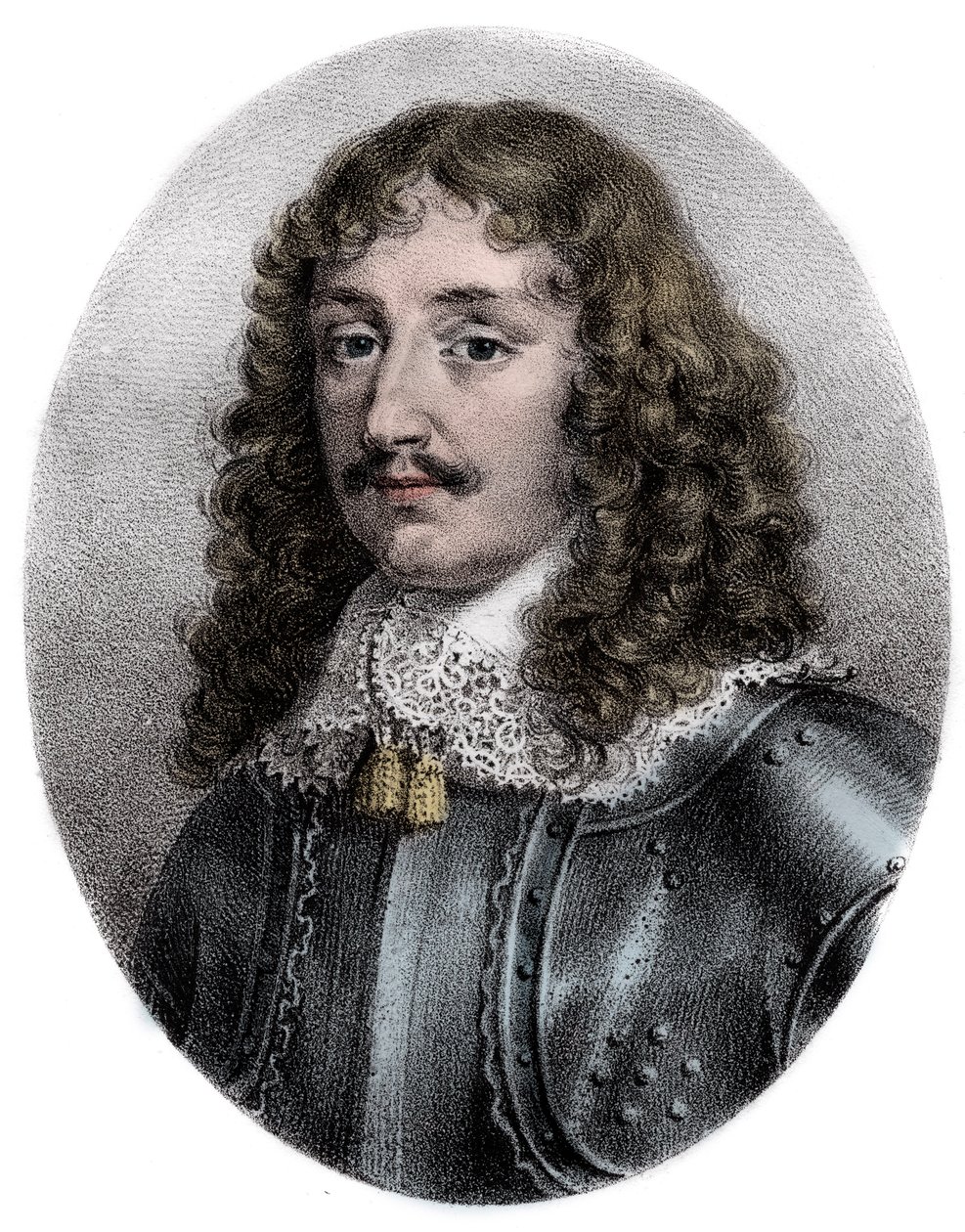 Portrait de François VI, duc de La Rochefoucauld, prince de Marcillac (1613-1680), auteur français - Unknown artist