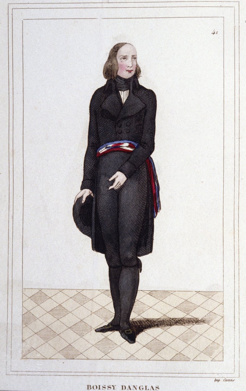 Portrait de François Antoine, Comte de Boissy d
