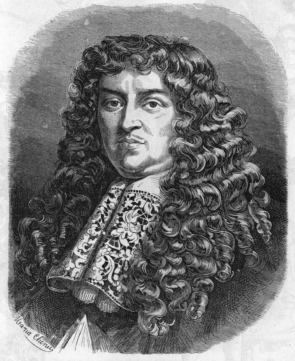 Portrait de François Michel Le Tellier, Marquis de Louvois (1639 - 1691), homme politique français. - Unknown artist