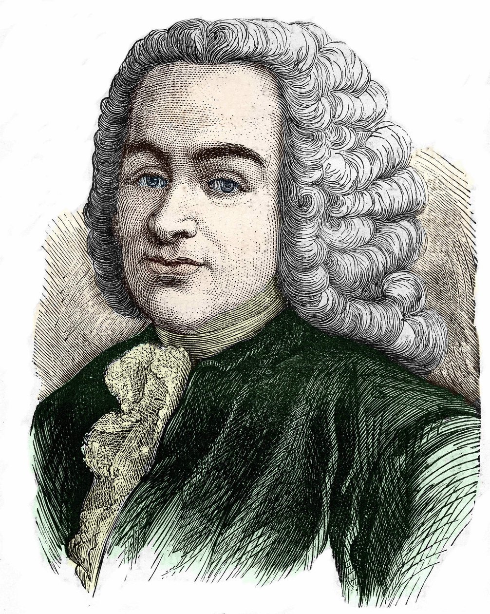 Portrait de François Quesnay (1694-1774), médecin et économiste français. - Unknown artist
