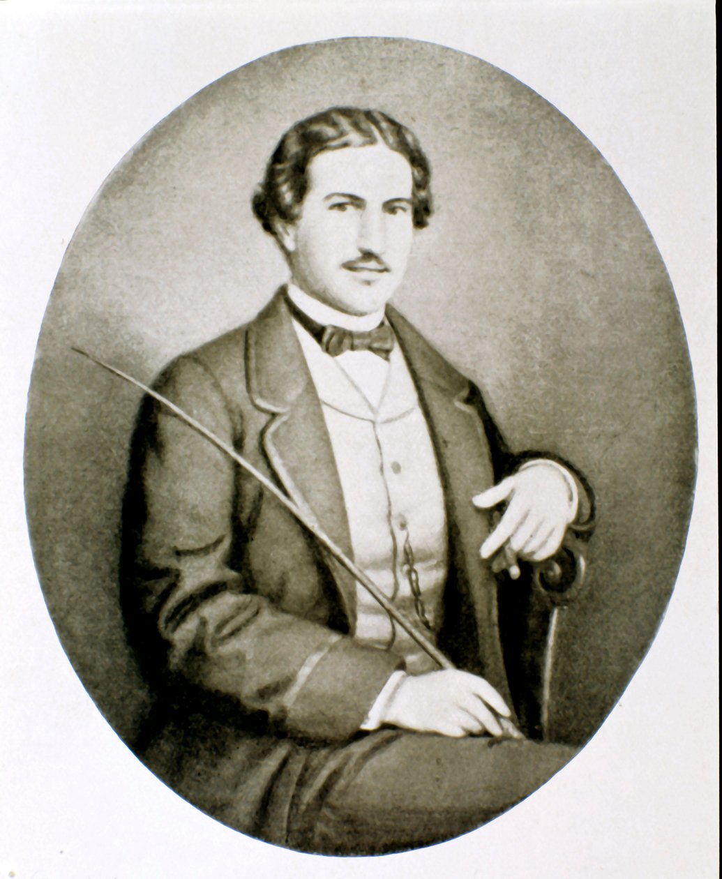 Portrait de Gigio Caroli, amant de Giuseppina Raimondi, deuxième épouse de Giuseppe Garibaldi - Unknown artist