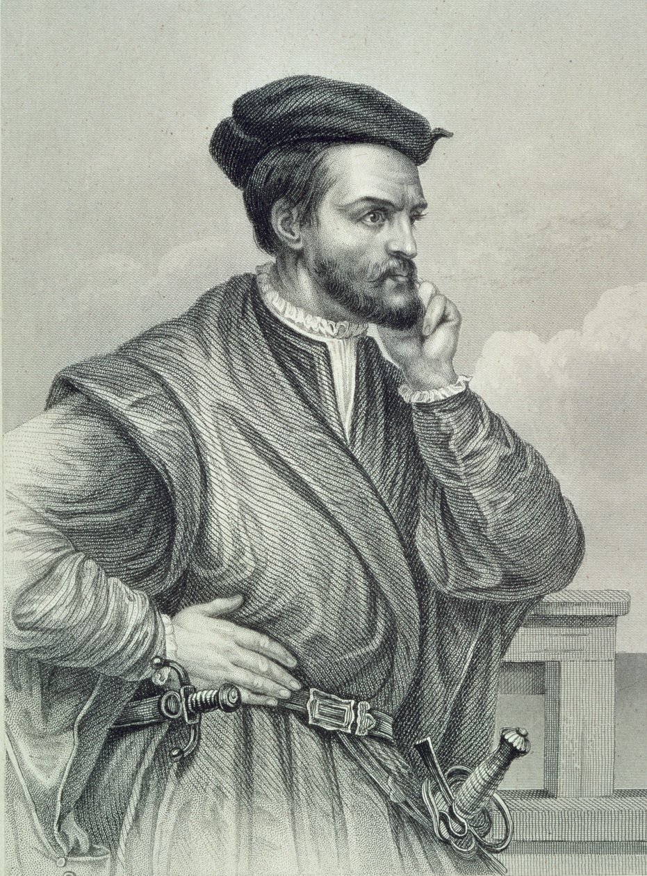 Portrait de Jacques Cartier - Unknown artist