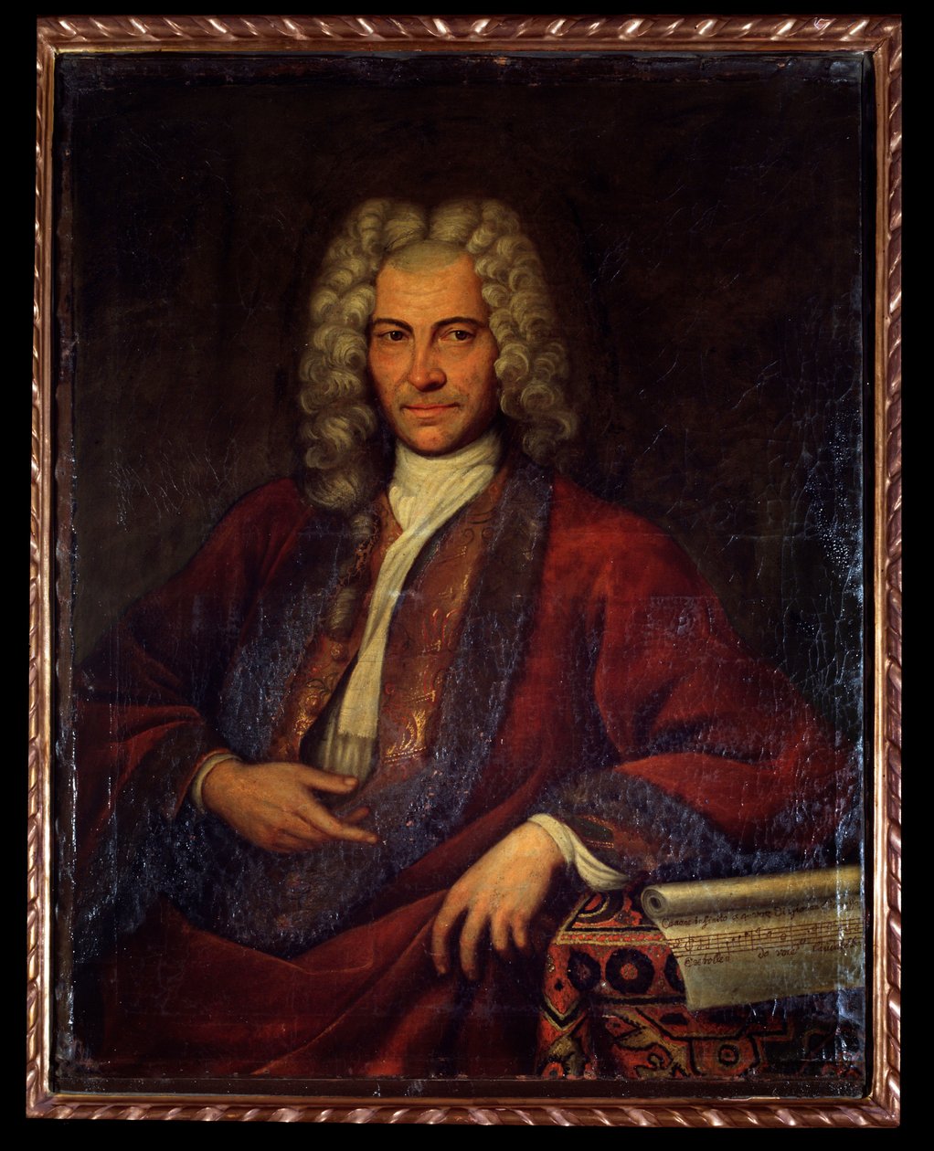 Portrait de Johann Joseph Fux, compositeur autrichien, théoricien de la musique et pédagogue - Unknown artist