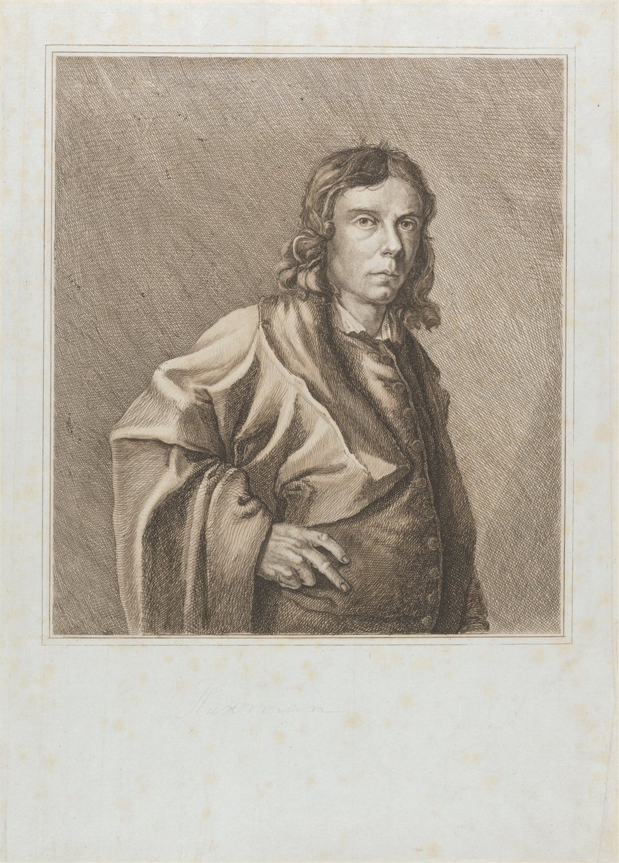 Portrait de John Flaxman - Unknown artist