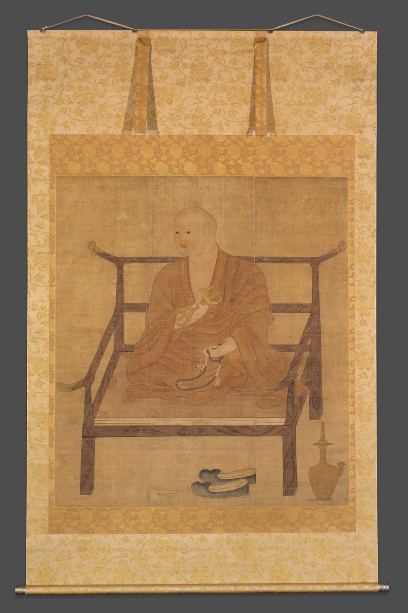 Portrait de Kobo Daishi (Kukai) - Unknown artist
