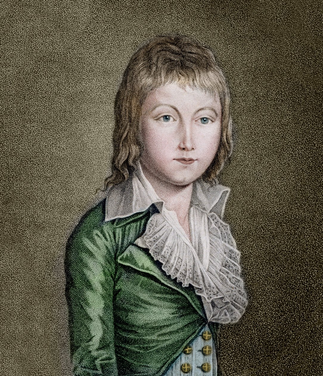 Portrait de LOUIS XVII (1785-1795) le dauphin de France - Unknown artist
