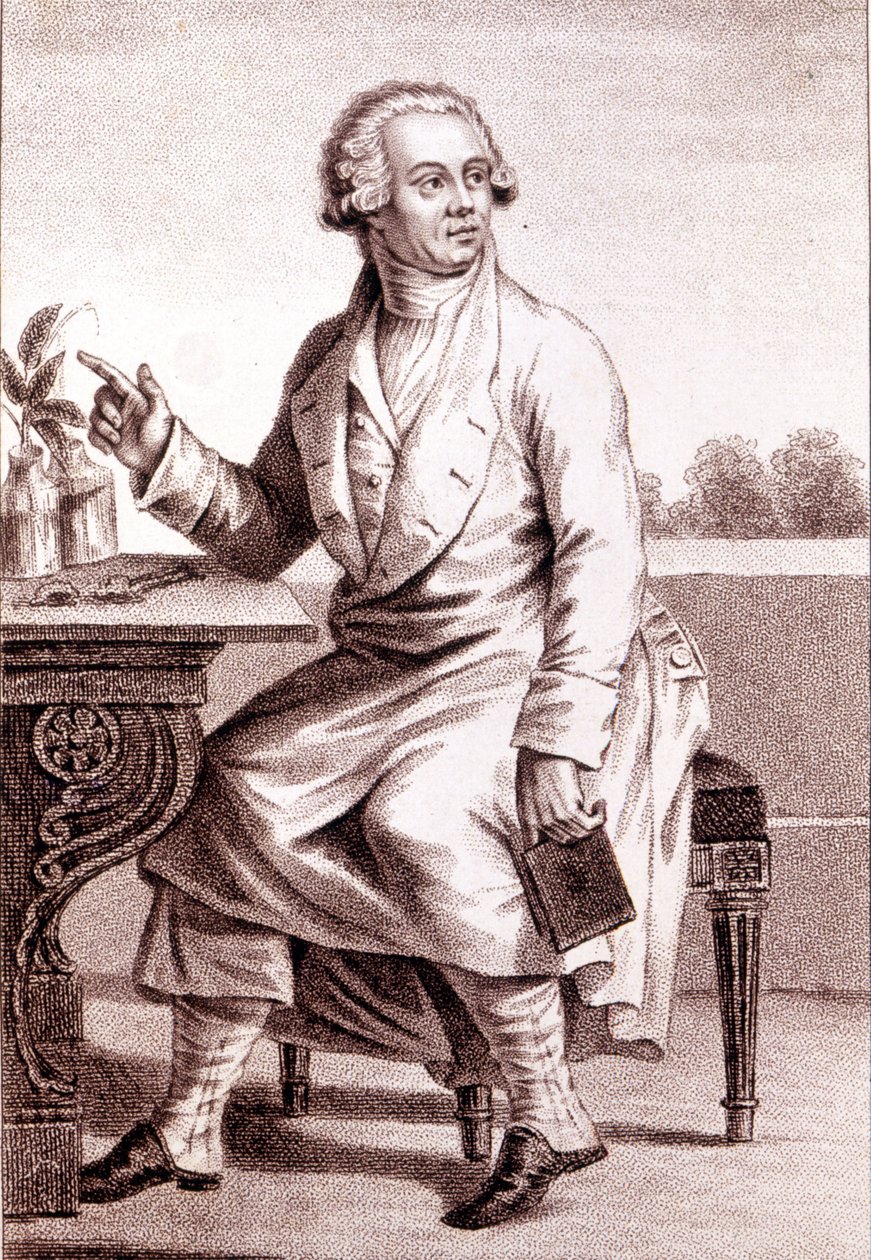 Portrait de Lavoisier (1743-1794) - Unknown artist